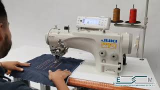 Máquina de confección para coser lencería o ropa interior [upl. by Shiroma]