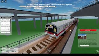 Roblox CGL C651 From Tanah Merah Station to Expo Station  Derailed  Game Closed [upl. by Orelle357]