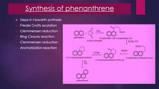 PHENANTHRENE STRUCTURE SYNTHESIS CHEMICAL PROPERTIES amp MEDICINAL USES [upl. by Monah867]