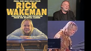 YES keyboard Rick Wakeman solo 2024 Tour announced [upl. by Sidonnie]