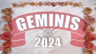 Géminis ♊️ Qué te espera en el 2024 🔮🤔 [upl. by Threlkeld]