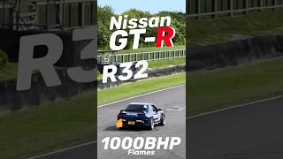 Crazy Calsonic Nissan Skyline GTR Flames flyby [upl. by Nathanial623]