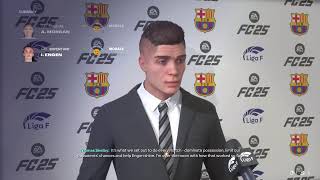 FC 25 Manager Career  Barca vs Levante BD  Liga F Matchday 22 [upl. by Akkim]