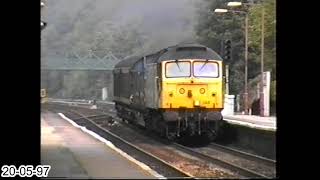 Rail year 1997 taken from VHS tape most classes of diesel and electric from the 90s are here Part 1 [upl. by Bartley]