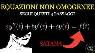 Guida for Dummies Equazioni Differenziali del Secondo Ordine non Omogenee  Metodo di Somiglianza [upl. by Novehs907]