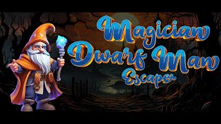 G4K Magician Dwarf Man Escape Game Walkthrough [upl. by Ennovaj351]