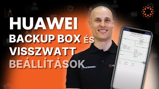 HUAWEI Inverter Backup Box és Visszwatt beállítások  lépésről lépésre [upl. by Rettuc]