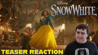 Those Dwarfs Though Disney’s Snow White  Official Teaser Trailer ReactionReview D23 [upl. by Nanoc725]