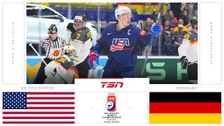 United States vs Germany FULL HIGHLIGHTS  2024 Mens World Hockey Championships [upl. by Ezra]