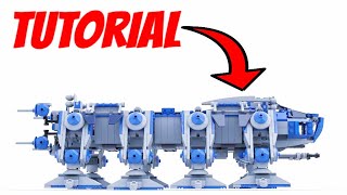 8x 501st Battlepack ATOT Instructions Lego Star Wars 75280 Alternate Build Tutorial [upl. by Ahsap]