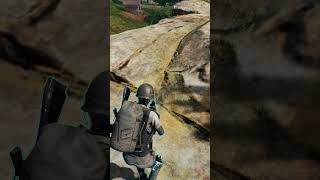 Access to top of rocks south of Paradise Resort on Sanhok map pubg pcpubg shorts gaming [upl. by Ridan16]