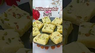 Milk Powder Barfi Recipe 😍 diwalispecial milkpowderbarfi trending shorts viral [upl. by Acinot334]