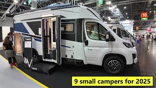 NEW Worlds Smallest Ford Luxury Campervan with Hidden Shower amp Automatic  Giottivan 60FT Rapido [upl. by Notreb]