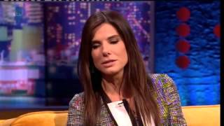 quotSandra Bullockquot Raps On The Jonathan Ross Show 12 Oct 2013 [upl. by Violette847]