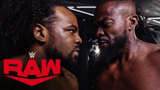 The New Day argue following Alpha Academy upset victory Raw highlights Nov 25 2024 [upl. by Llerdnek]