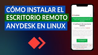 Cómo Instalar el Escritorio Remoto AnyDesk en Linux Ubuntu por Consola [upl. by Jeanette740]