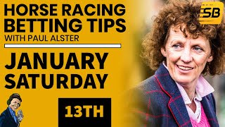 Paul Alsters Sportsbet TV free Kempton and Wetherby selections for Saturday 13th January [upl. by Bugbee]