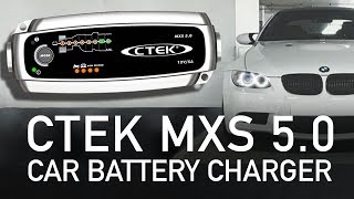 How to charge your BMW E92 M3  CTEK MXS 50 REVIEW [upl. by Chlori]