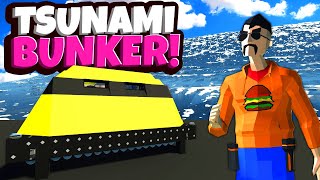 Surviving with Spycakes amp OB in a NEW Tsunami Bunker in Stormworks Multiplayer [upl. by Folberth]