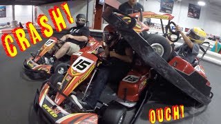 Karting crash compilation  bonus WOW9 [upl. by Oivat]