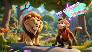 The Epic Quest Explorers  AIGenerated Cartoon Adventure for Kids  Fun amp Learning [upl. by Eladroc]