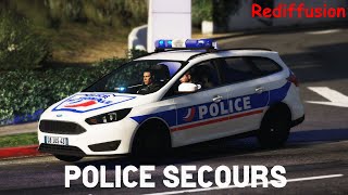 Rediffusion  FR FivePD Nice Urgence  Camera piéton de Florian Sonnel 6 [upl. by Bronez]