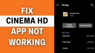 Cinema HD App Not Working How to Fix Cinema HD App Not Working [upl. by Shumway]