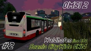 OMSI 2 Waldhofen Line 590 Scania CityWide GN14 Part 2 [upl. by Aluk174]