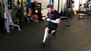 Bottom Split Stance Cable Chop to Anti Rotation Press [upl. by Avik]