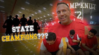 CAMP KNUT 2 Streamers VS Middle Schoolers 5v5 Basketball [upl. by Lyndon]