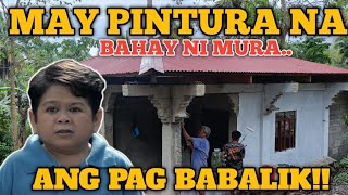 MAY PINTURA NA ANG BAHAY NI MURA ANG PAG BABALIK NG TEAM PAHUWAY [upl. by Otreblasiul]