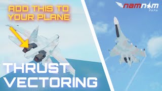 Mouse Controlled Thrust Vectoring Guide  Plane Crazy Roblox [upl. by Adaval]