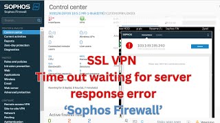 quotSolve SSL VPN Timeout Waiting for Server Response on Sophos Firewallquot [upl. by Elvah]