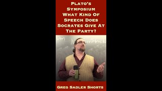 Plato’s Symposium  What Kind Of Speech Does Socrates Give At The Party  Philosophy Samples [upl. by Thurman500]