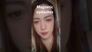 Trending magnetic eyelashes magnetic magneticeyelashes eyelashes shortsvideo [upl. by Nnylear]