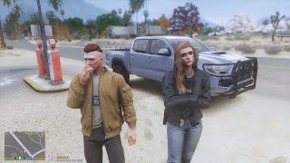 Gta 5 Lspdfr Episode LSPD Undercover Cop Female Partner  Toyota TACOMA Patrol gta gta5 lspdfr [upl. by Yoc]