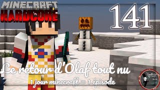 S05E141 Retour à la maison et le retour dOlaf qui la vu tout nu  SURVIE MINECRAFT 116 HARDCORE [upl. by Abebi]