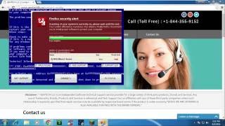 Windows Tech scam quotgentechllctquot  18443559152  wwwgentechllcus [upl. by Merow]