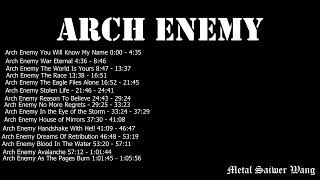 Arch Enemy  Compilation of the best tracks of Arch Enemy Alissa WhiteGluz on vocals [upl. by Scrope]