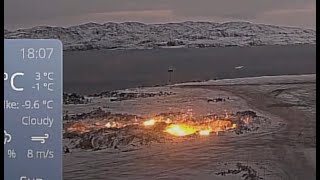 Nuuk Airport All Recorded Blasts from North Camera overdue Nov 2022  June 2024 [upl. by Eirrok]