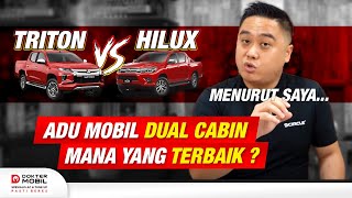 Toyota Hilux vs Mitsubishi Triton Mana yang Lebih Tangguh  Dokter Mobil Indonesia [upl. by Francklin]