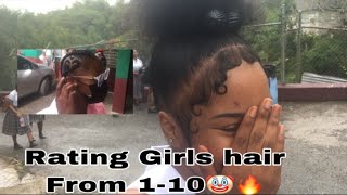 Rating the Girls of Oberlin high school hair 110000🔥🤡 [upl. by Oluap]