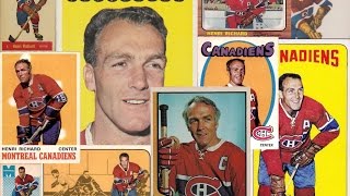 Henri Richard NHL Hockey Cards [upl. by Feliza171]