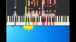 Lena Horne stormy weather Piano tutorial by Synthesia [upl. by Ahselef]