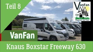 9 Knaus Boxstar 630 Kastenwagen Roomtour [upl. by Lester]