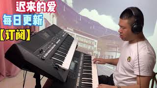 【电子琴演奏】迟来的爱Electronic keyboard performance [upl. by Aneehsor]