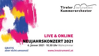 Neujahrskonzert 2021  Live amp Online [upl. by Octavian]