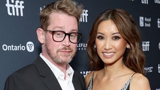 Macaulay Culkin Supports Fiancée Brenda Song at TIFF Premiere of Her New Film The Last Showgirl [upl. by Rianon937]