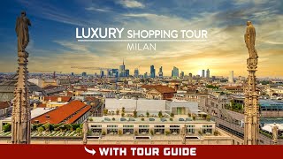 MILAN Italy  Best Shopping Areas [upl. by Islaen]