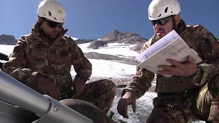 Lesercito in Marmolada a caccia di bombe della prima guerra mondiale [upl. by Caia]